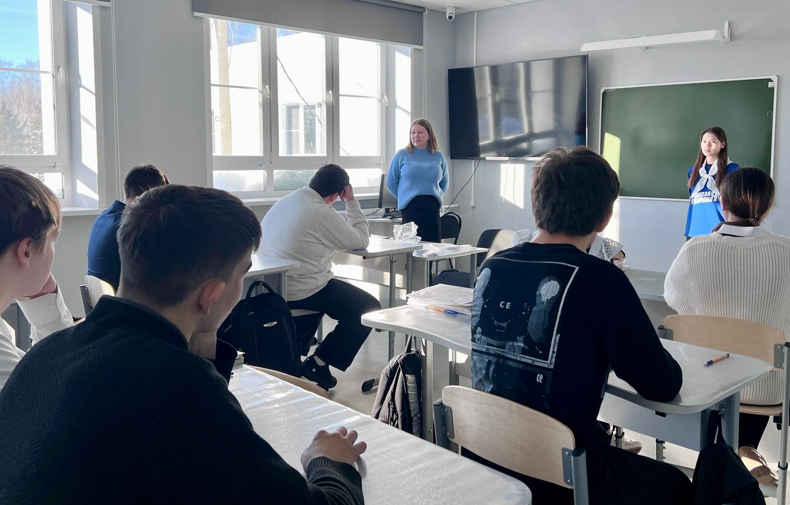 Профориентационная встреча с учащимися 9 и 11 классов МБОУ Малобикшихская СОШ.