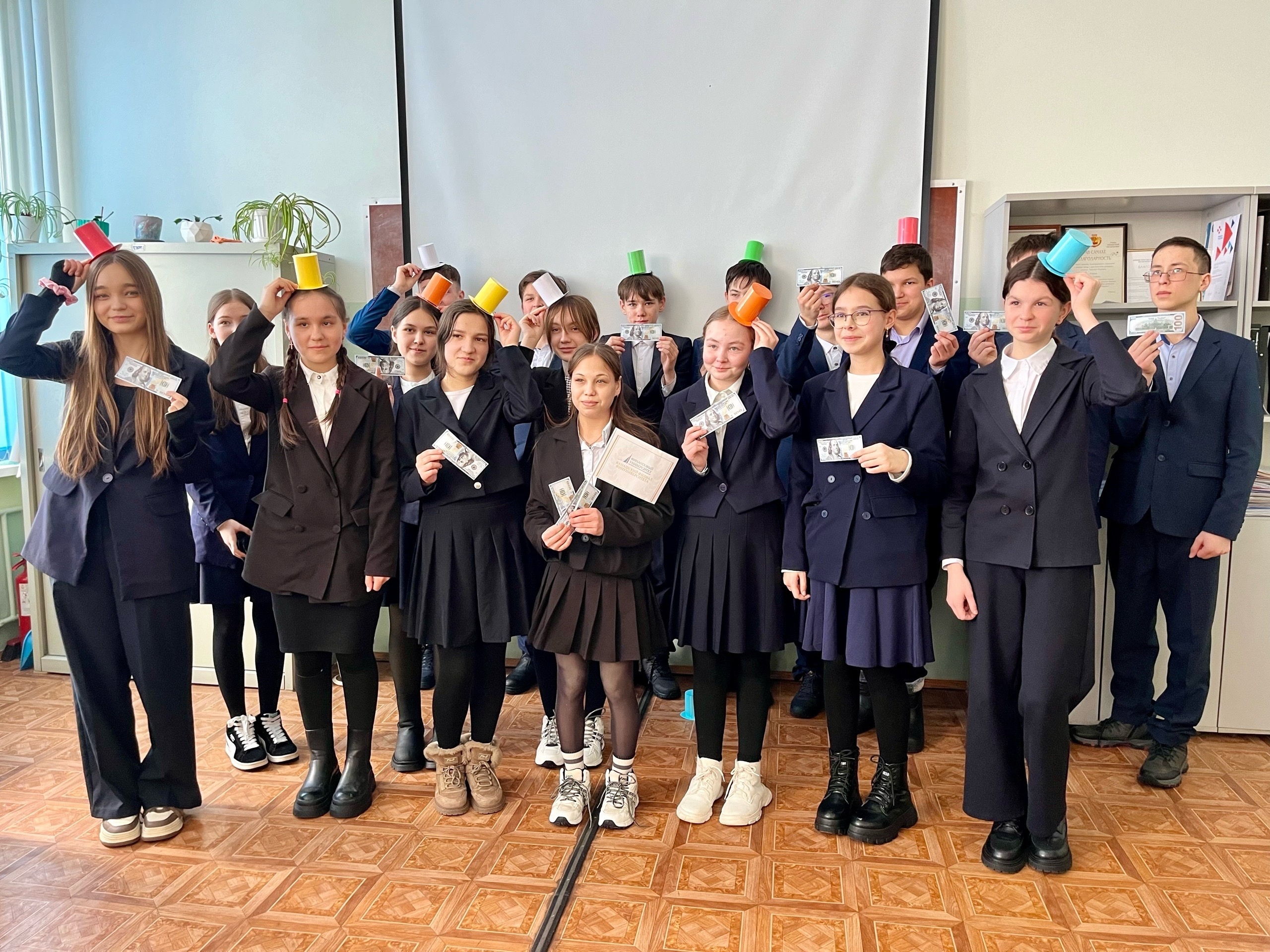 Профориентационная экскурсия школьников МБОУ «Шибылгинская СОШ» в Канашский филиал Финуниверситета #КФЭК.